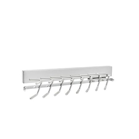 Rev-A-Shelf Rev-A-Shelf Sidelines Sliding Tie Rack for Custom Closet Systems CTRSL-14-CR-1